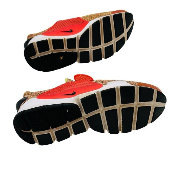 NIKE Sock Dart SE Ghost Green Hot Punch 862412-301 Womens Size 8 Pink Green RARE - Picture 8 of 9